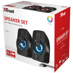 Trust Gemi 2.0 RGB-belyste høyttalere