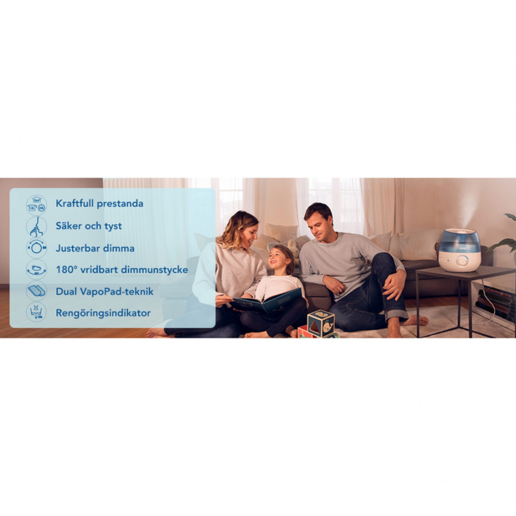 Vicks Luftfuktare Mini Cool Mist Ult Vicks Luftfuktare Mini Cool Mist Ult