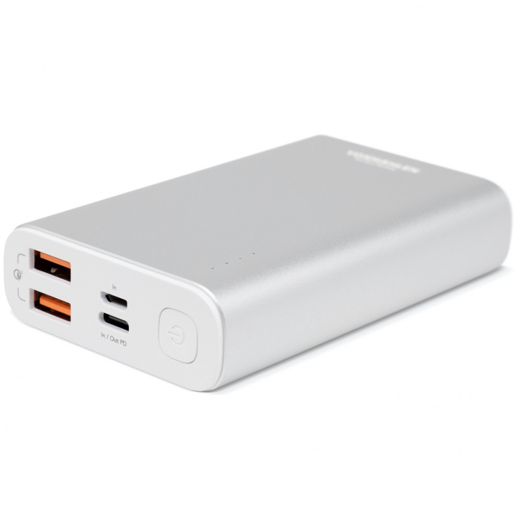 VonMählen Powerbank Evergreen 10K sølv