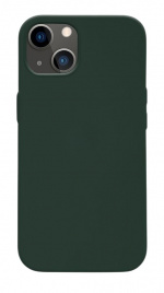 Magsafe silikonetui for iPhone 14 Plus, grønn