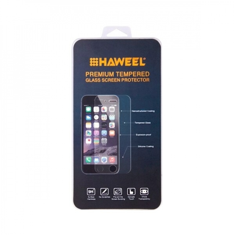 3-pakke Haweel herdet glass skjermbeskytter til iPhone 6/7/8 Plus.