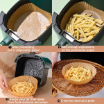 50-pakning Airfryer-papir