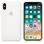 Apple iPhone XS Max Original silikonetui i hvit farge Apple iPhone XS Max Original silikonetui i hvit farge