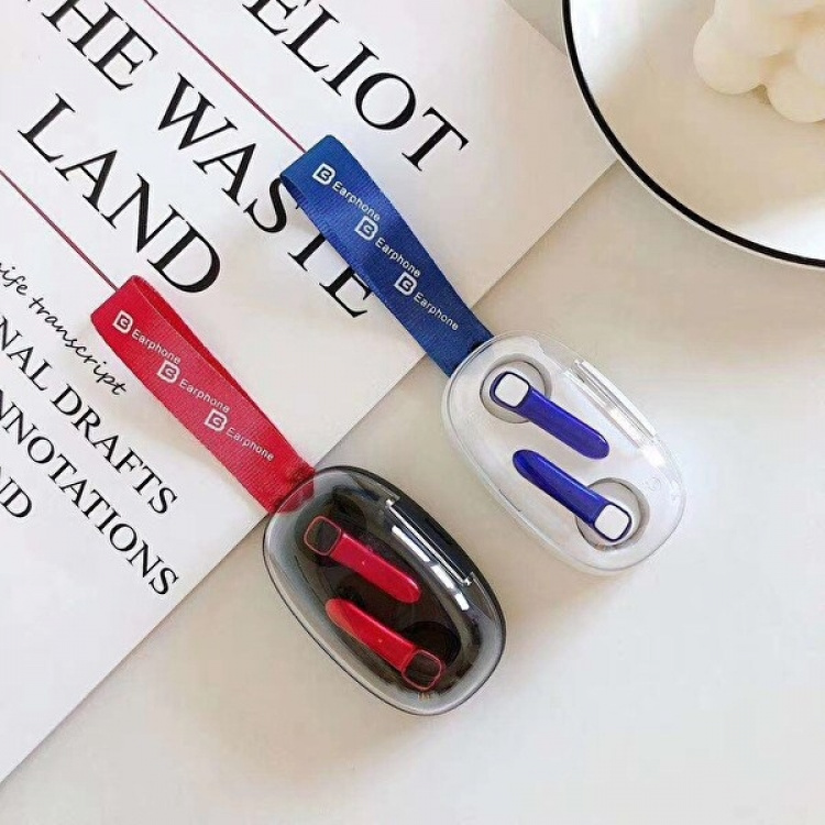 TWS B60 - Trådløse Bluetooth In-Ear-hodetelefoner, rød