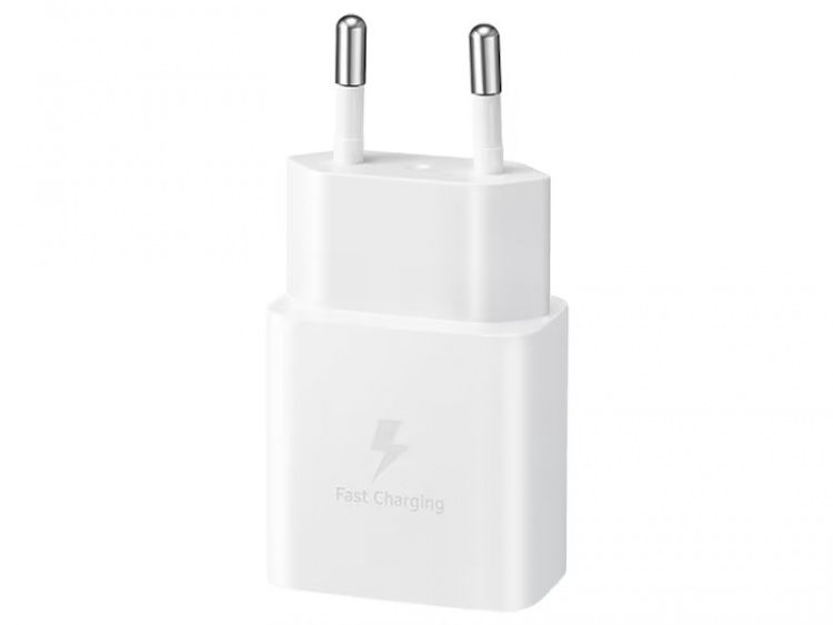 Samsung EP-T1510X USB-C 15W vegglader + 3A USB-C-kabel, hvit