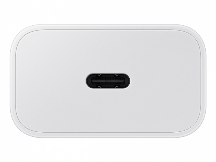 Samsung EP-T2510N GaN vegglader USB-C 25W, hvit Samsung EP-T2510N GaN vegglader USB-C 25W, hvit