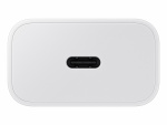 Samsung EP-T2510N GaN vegglader USB-C 25W + kabel, hvit Samsung EP-T2510N GaN vegglader USB-C 25W + kabel, hvit