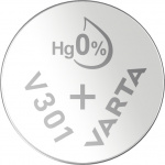 Varta V301/SR43 Sølvmyntklokke J-pakke