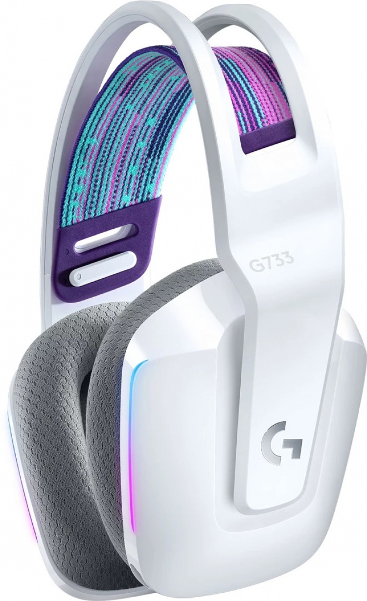 Logitech G733 Lightspeed trådløst RGB-hodesett