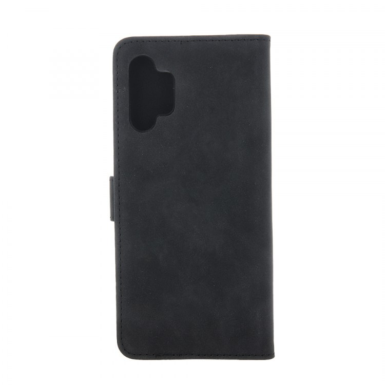 Smart Velvet-etui til iPhone 16 Pro, svart