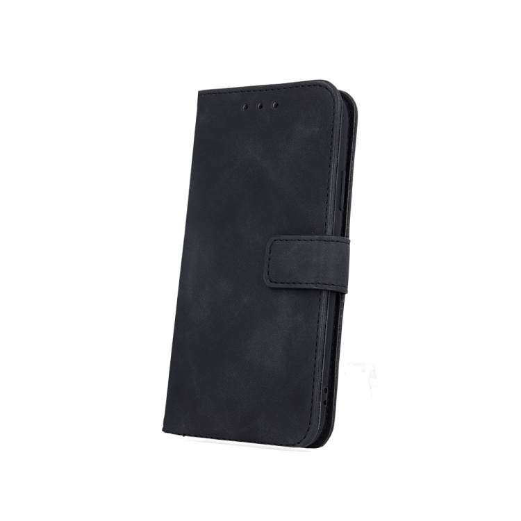 Smart Velvet-etui til iPhone 16 Pro Max, svart