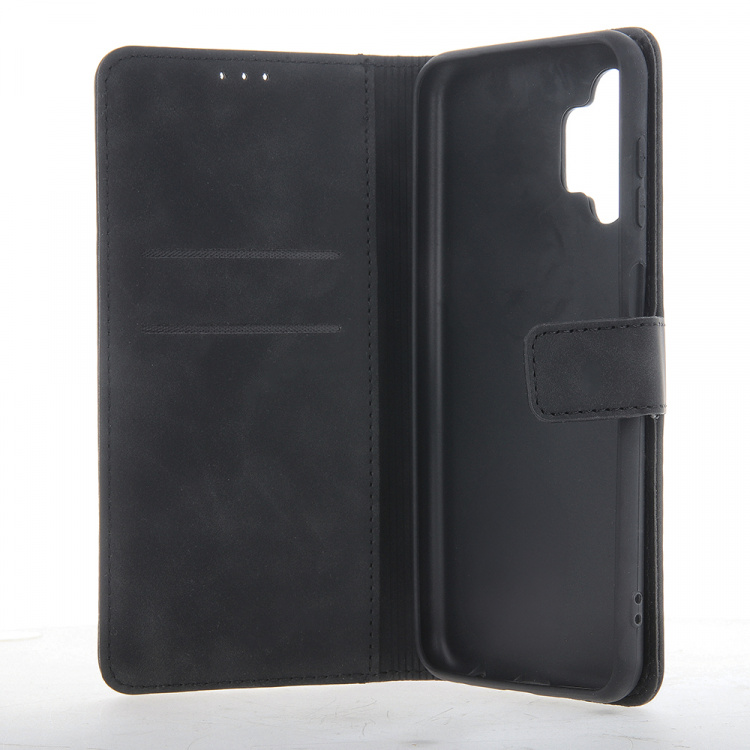 Smart Velvet-etui til iPhone 16 Pro Max, svart