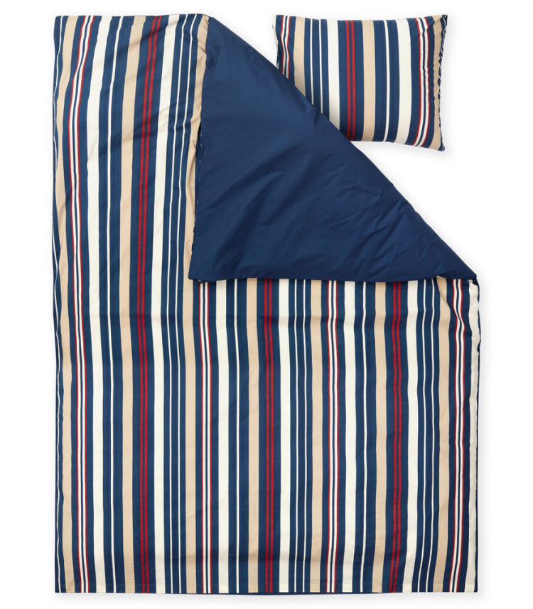 Lord Nelson Victory Sengesett Fold Percale, Blå