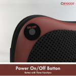 Cenocco Multifunksjonell massasjepute, svart