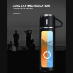 Herzberg HG-04210 Termos i rustfritt stål, 500 ml