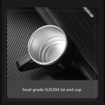 Herzberg HG-04210 Termos i rustfritt stål, 500 ml