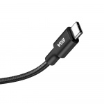 Hurtiglading USB-C til USB-C 6A 240W, 2 m, svart Hurtiglading USB-C til USB-C 6A 240W, 2 m, svart