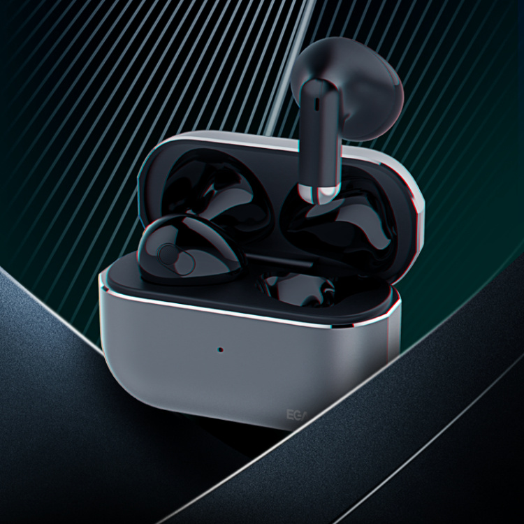 ET03 True Wireless Bluetooth-hodetelefoner, svart ET03 True Wireless Bluetooth-hodetelefoner, svart