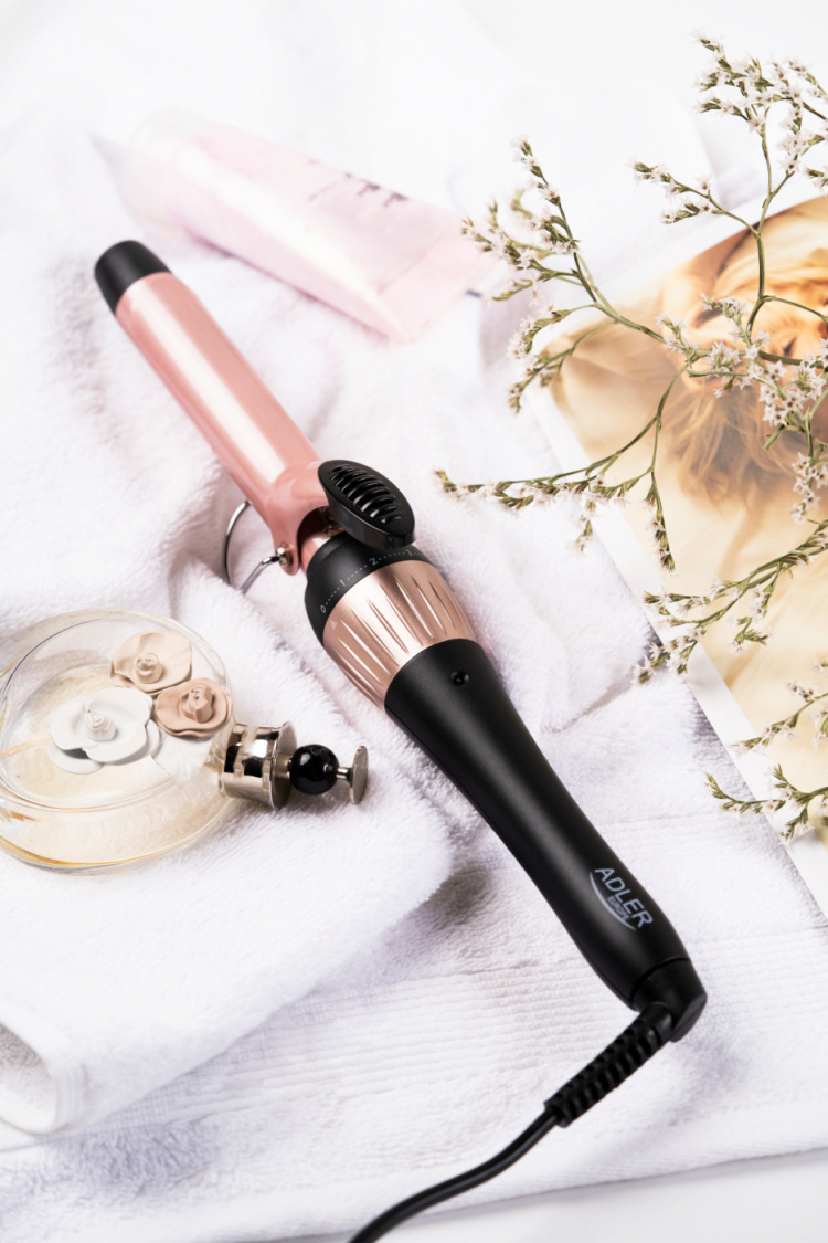 Adler AD 2117 Krølltang 25 mm m. temp. kontroll