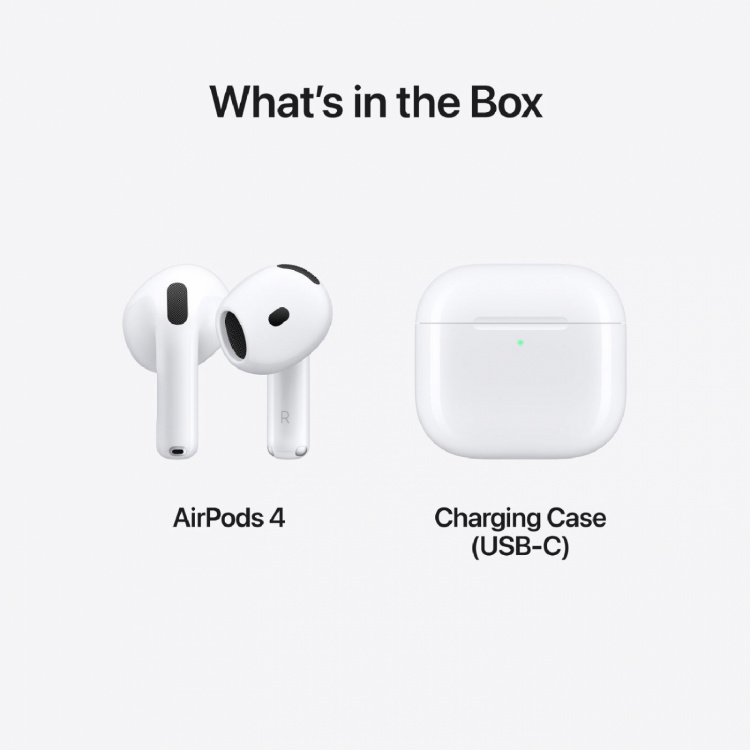 Apple AirPods 4 in-ear-hodetelefoner