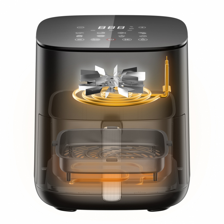 Emerio AF-131797.1 Digital frityrgryte med varmluft Emerio AF-131797.1 Digital frityrgryte med varmluft