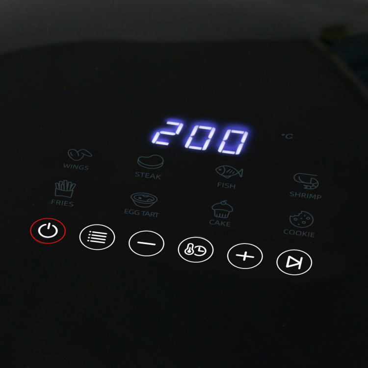 Emerio AF-131797.1 Digital frityrgryte med varmluft Emerio AF-131797.1 Digital frityrgryte med varmluft