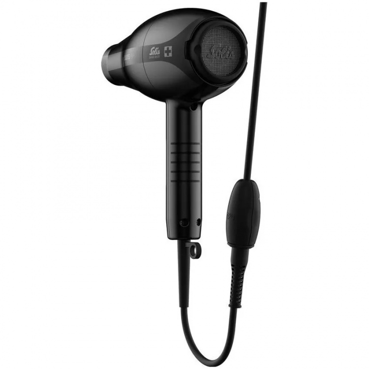 Solis Swiss Air svart 360° hårføner Solis Swiss Air svart 360° hårføner