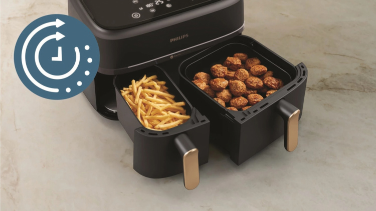Philips NA352/00 Airfryer med to kurver Philips NA352/00 Airfryer med to kurver