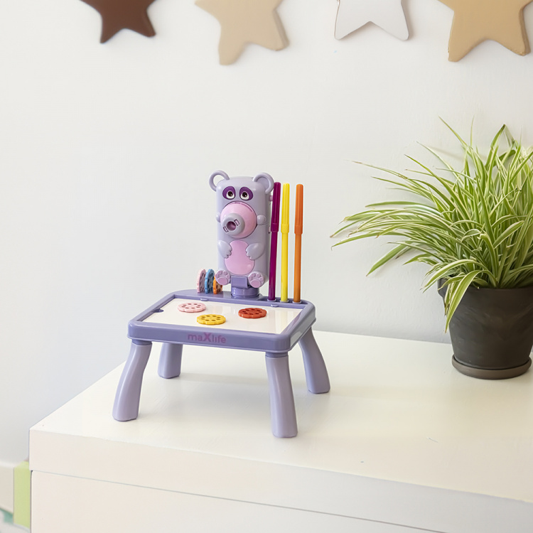 Maxlife MXDP-200 Tegnebrett med projektor, Lilla