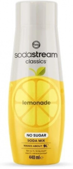 Sodastream Lemonade No Sugar 440 ml, gir ca. 9 liter ferdig drikke