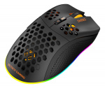 DELTACO GAMING DM220 Trådløs lettvekts gamingmus, RGB, svart DELTACO GAMING DM220 Trådløs lettvekts gamingmus, RGB, svart