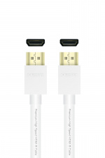 QNECT Premium høyhastighets HDMI m/Ethernet 4K UHD 18 GB, 2 m, Vit QNECT Premium høyhastighets HDMI m/Ethernet 4K UHD 18 GB, 2 m, Vit