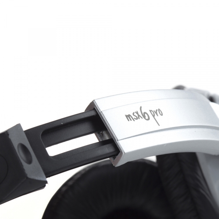 NGS Hodetelefon MSX6PRO 2 x 3,5 mm, volumkontroll, hvit