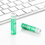 DELTACO Ultimate Ni-Mh oppladbar, LR03/AAA-størrelse, 750 mAh, 4-pk (SG)