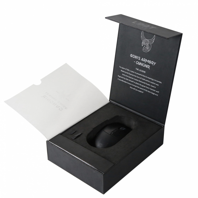 L33t Gaming GUNGNIR gamingmus 16.000 DPI RGB ergonomisk