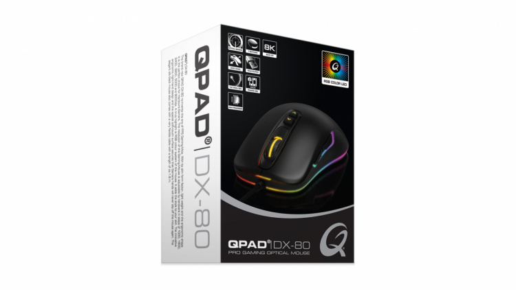 QPAD DX 80 FPS spillmus QPAD DX 80 FPS spillmus