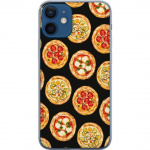 Mobildeksel til Apple iPhone 12 med Pizza motiv