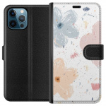 Lommeboketui til Apple iPhone 12 Pro Max med Blomster motiv