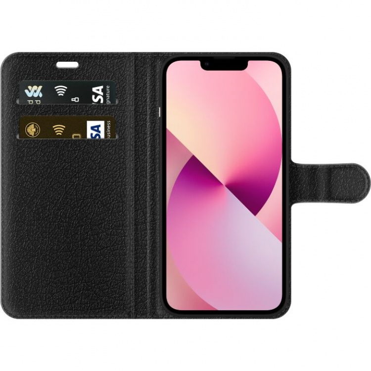 Lommeboketui til Apple iPhone 13 mini med Kirsebær motiv Lommeboketui til Apple iPhone 13 mini med Kirsebær motiv