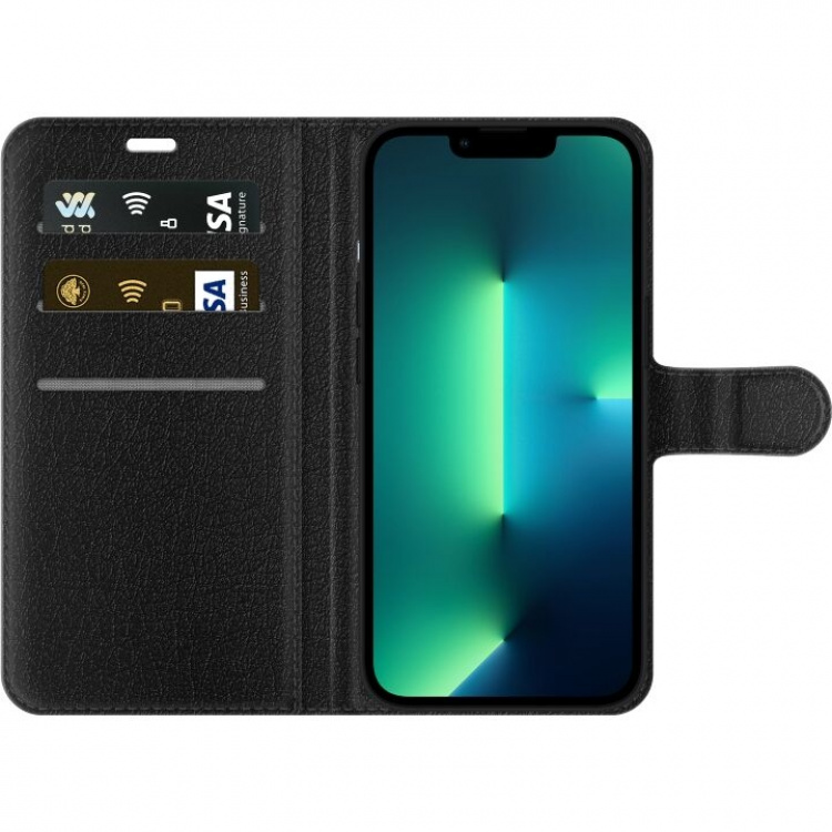 Lommeboketui til Apple iPhone 13 Pro med Luksuslinje motiv
