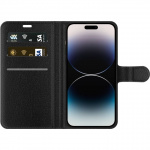 Lommeboketui til Apple iPhone 14 Pro Max med Marmor motiv