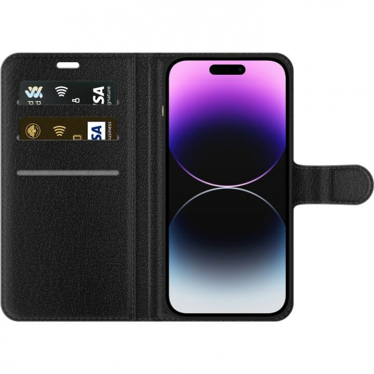 Lommeboketui til Apple iPhone 15 Pro med Prestekrage motiv