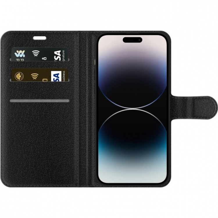 Lommeboketui til Apple iPhone 15 Pro Max med Magiske blomster motiv