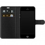 Lommeboketui til Apple iPhone 5 med Ulve motiv