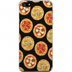 Mobildeksel til Apple iPhone 5 med Pizza motiv