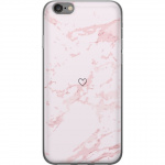 Mobildeksel til Apple iPhone 6 med Rosa Hjerte motiv