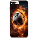 Mobildeksel til Apple iPhone 7 Plus med Fotball motiv Mobildeksel til Apple iPhone 7 Plus med Fotball motiv