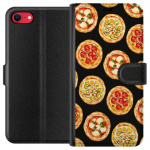 Lommeboketui til Apple iPhone SE (2020) med Pizza motiv Lommeboketui til Apple iPhone SE (2020) med Pizza motiv