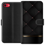 Lommeboketui til Apple iPhone SE (2020) med Luksuslinje motiv Lommeboketui til Apple iPhone SE (2020) med Luksuslinje motiv