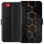 Lommeboketui til Apple iPhone SE (2020) med Luksuriøst Mønster motiv